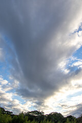 Cloudscapes above the Knysna forest in South Africa