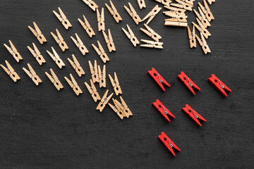 Elimination of competitors. Opposition. War. Victory. Survival concept. Hunting