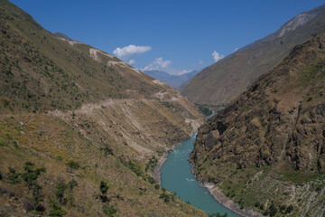 Karnali River in Nepal. The only wild and scenic and free flowing River.