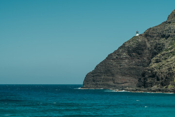 Fototapeta premium Makapuu Beach Park, Oahu, Hawaii. 