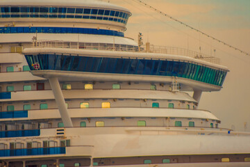 cruise ship in port