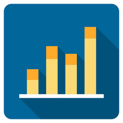 Business Graph flat icon