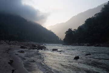 Karnali River in Nepal. The only wild and scenic and free flowing River.
