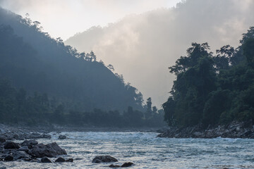 Karnali River in Nepal. The only wild and scenic and free flowing River.