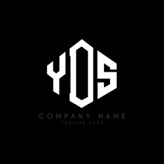 YDS letter logo design with polygon shape. YDS polygon logo monogram. YDS cube logo design. YDS hexagon vector logo template white and black colors. YDS monogram, YDS business and real estate logo. 