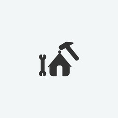 Construction vector icon illustration sign