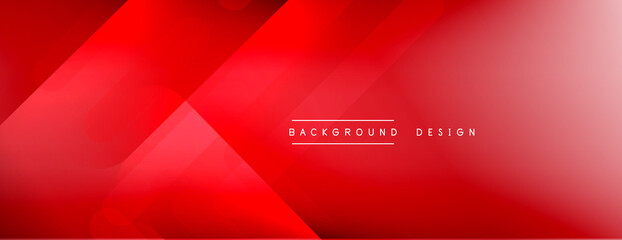 Dynamic lines abstract background. 3D shadow effects and fluid gradients. Modern overlapping forms