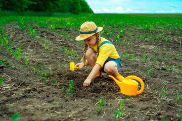 child in the field, child, garden, boy, gardening, woman, nature, plant, agriculture, field, farmer, farm, spring, children, green, planting, young, people, kid, work