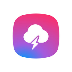 Thunder Storm - Sticker