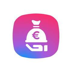 Save Money Euro - Sticker