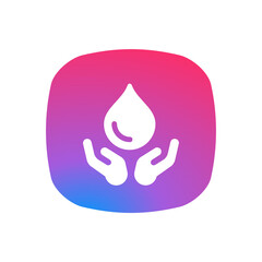 Blood Donation - App Icon Button