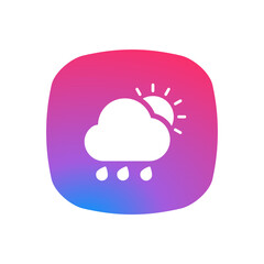 Weather - App Icon Button