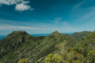 Waianae Range , Mount Kaala Trail , Oahu, Hawaii