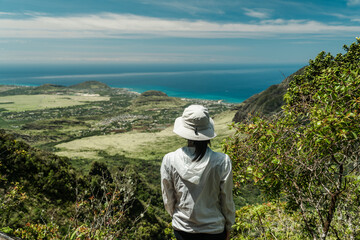 Waianae Range , Mount Kaala Trail , Oahu, Hawaii