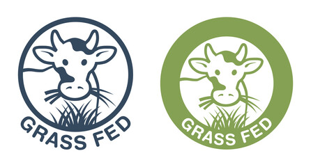 Grass-fed stamp for beef labeling
