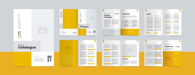 modern product catalogue design template