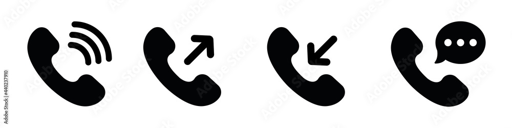 Canvas Prints phone icon. call sign. chat vector icons. simple web button. mobile telephone in trendy flat style. 