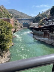 river in the mountains