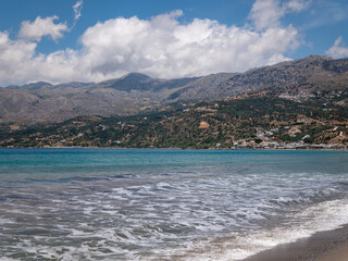 Plakias beach. Crete island, Greece.