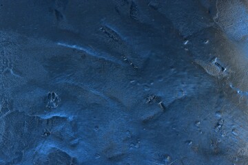 blue vintage bright relief venetian plaster texture - fantastic abstract photo background