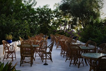 Jardins d'hotel à Boussaada, Algérie