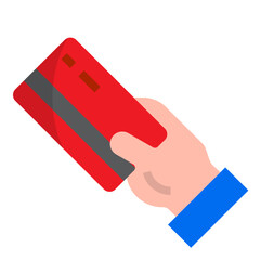 ATM flat style icon