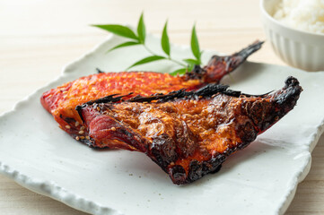 焼き魚　赤魚みりん