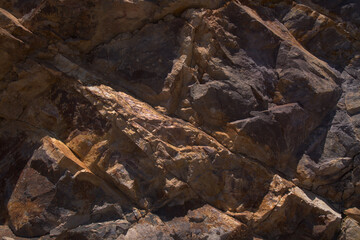 Gran Canaria, central part of the island, Las Cumbres, ie The Summits, volcanic rock on hiking...