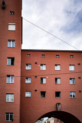 ウィーン、ハイリゲンシュタット駅前の情景