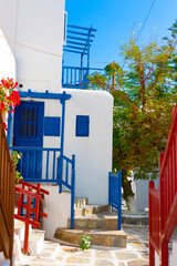 Beautiful colors in Mykonos island Greece cyclades - 440251577