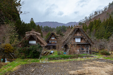 Historic Villages of Shirakawago, UNESCO world heritage Villages in Japan.