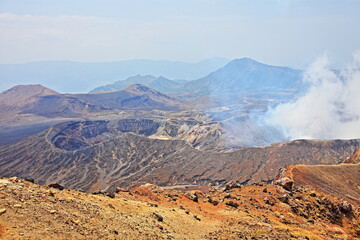 Mt.Aso 晴天下の阿蘇山