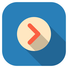 Next flat icon.