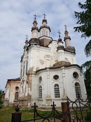 Old stone orthodox christian cathedral