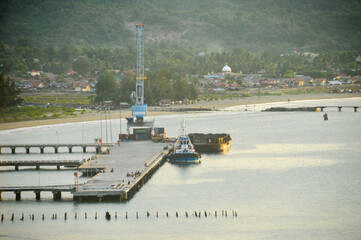 view of the neva port