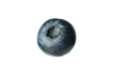 Fresh delicious blueberry isolated on white background