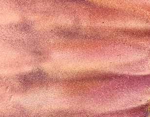 Art under ground. Beautiful street art graffiti background. The wall is decorated with abstract drawings house paint. Modern style urban culture of street youth. Abstract picture on wall