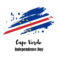 vector illustration for cape-verde independence day