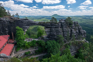 Pravčická Gate in Bohemian Switzerland.