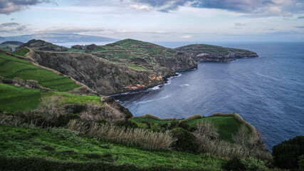 The landscape of Sao Miguel Island, The Azores