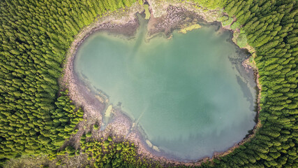 The landscape of Sao Miguel Island, The Azores