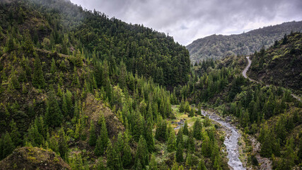 The landscape of Sao Miguel Island, The Azores