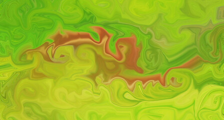 Abstract marble effect style digital background, waves light gradient liquid shape wallpaper illustration