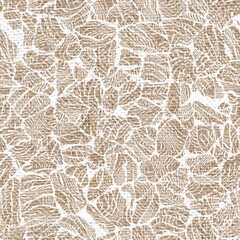 Seamless abstract organic shape pattern for print. High quality illustration. Small broken pieces or shards arranged neatly into an attractive trendy texture. Seamless repeat raster jpg swatch.