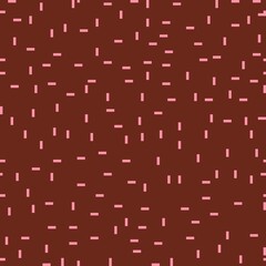 Donut sugar flakes seamless pattern background. Vector illustration.