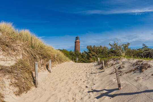 Leuchtturm Dar&szlig;er Ort; Halbinsel Fischland-Dar&szlig;-Zingst; Deutschland