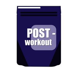 POST WORKOUT BAG FITNESS MUSCLE GYM