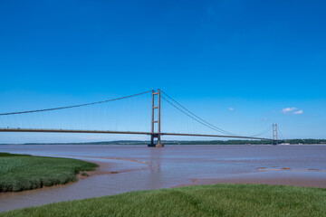 River Humber and Suspension Bridge
