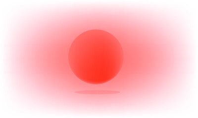 Glass sphere with reflections. Glass ball. Glass bubble. Vector illustration. Color easy to edit. Transparent background.