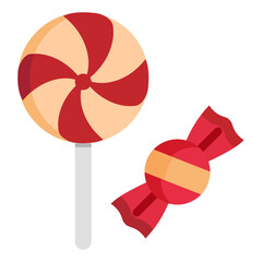 candy flat icon